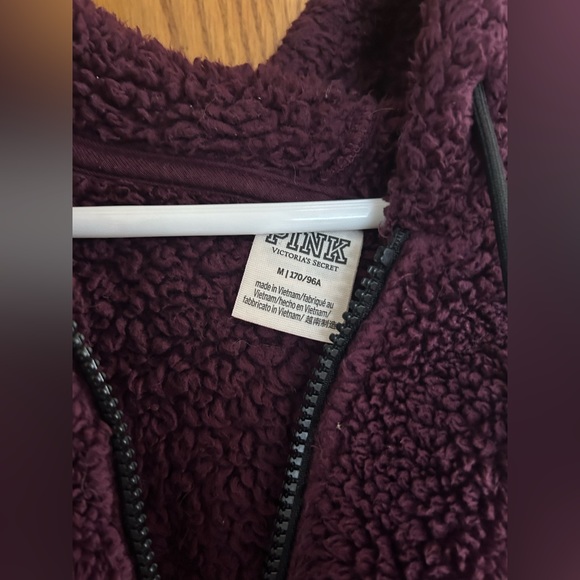 Pink Sherpa Hoodie - Picture 3 of 3